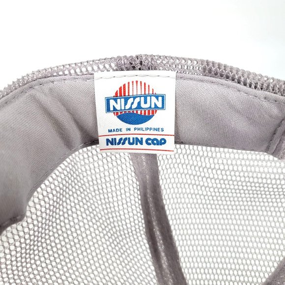 Nissun Total Electronics Mesh Snapback Cap Trucker Hat Gray - Picture 8 of 8